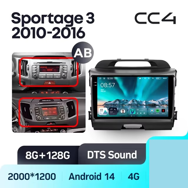Teyes cc4 ��� KIA Sportage 2010-2016