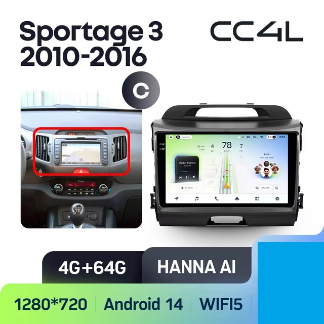 Teyes cc4L ��� KIA Sportage 2010-2016