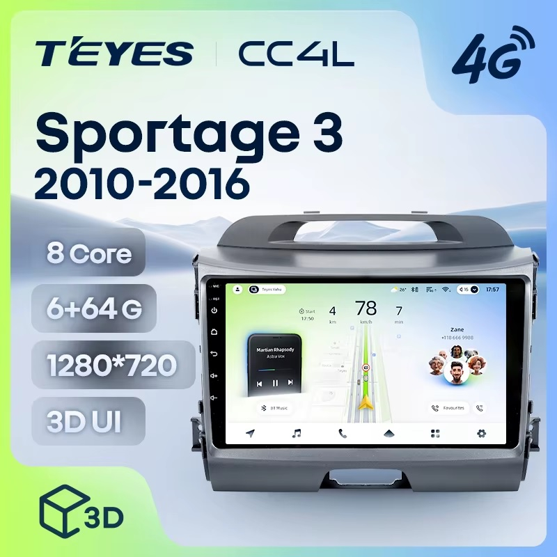 Teyes cc4L ��� KIA Sportage 2010-2016