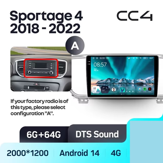 Teyes cc4 ��� KIA Sportage 2018-2021