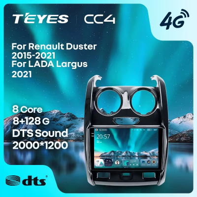 Teyes cc4 для Renault Duster 2015-2021 Teyes cc4 для Renault Duster 2015-2021