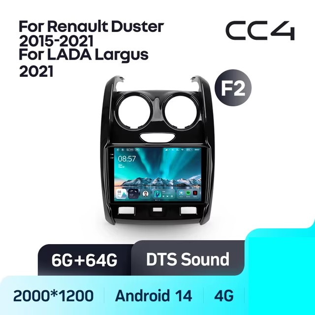 Teyes cc4 для Renault Duster 2015-2021 Teyes cc4 для Renault Duster 2015-2021