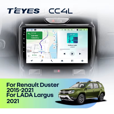 Teyes cc4L для Renault Duster 2015-2021 Teyes cc4L для Renault Duster 2015-2021