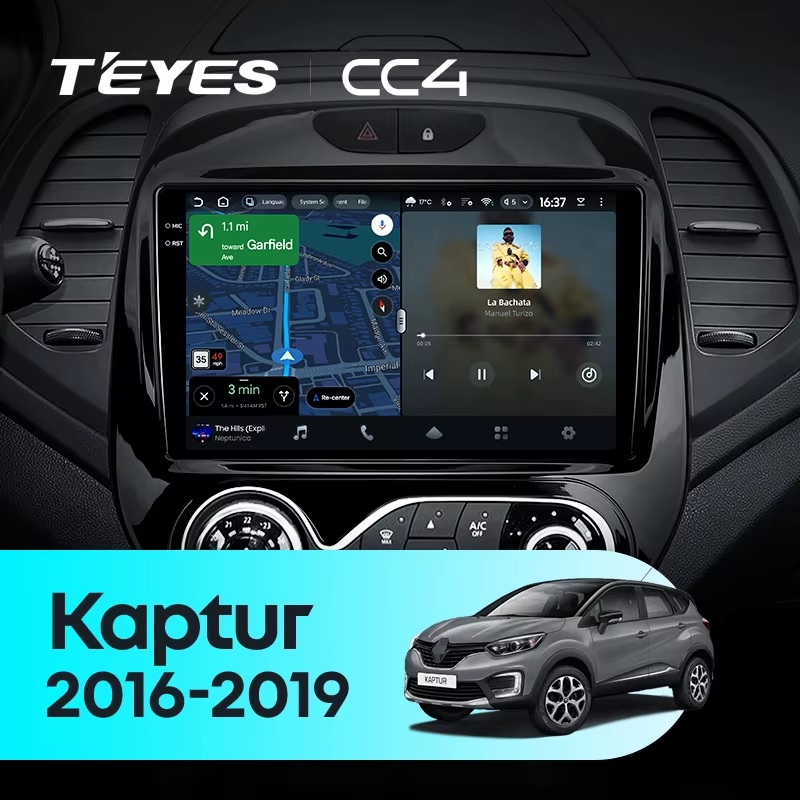 Teyes cc4 ��� Renault Kaptur