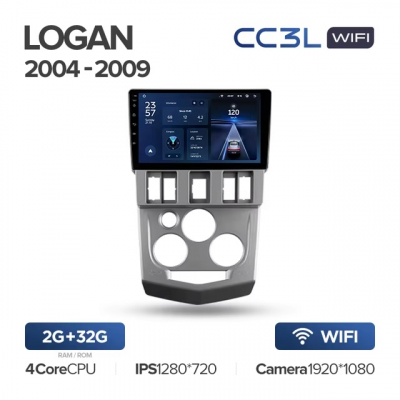 Teyes cc3L WiFi ��� Renault Logan 2004-2009