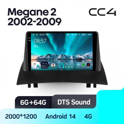Teyes cc4 ��� Renault Megan 2 2002-2009