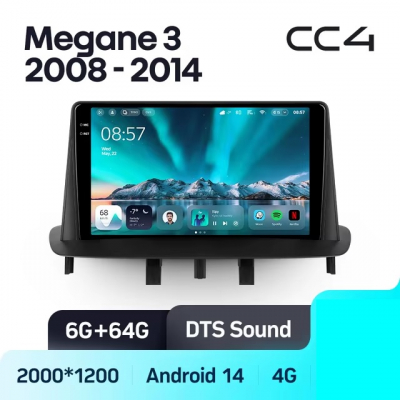 Teyes cc4 ��� Renault Megan 3 2008-2014