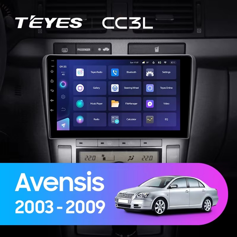 Teyes cc3L ��� Toyota Avensis 2003-2009