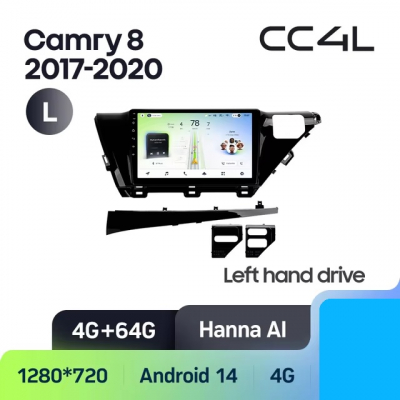 Teyes cc4L ��� Toyota Camry 2017-2020