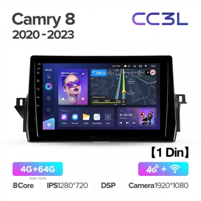 Teyes cc3L ��� Toyota Camry 2020-2023