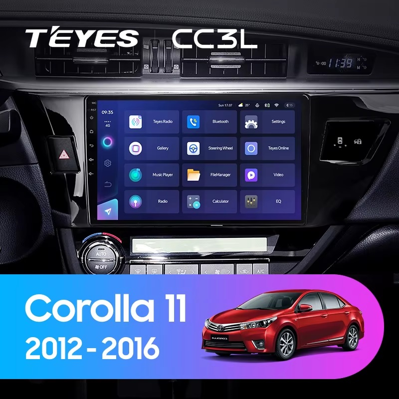Teyes cc3L ��� Toyota Corolla 2012-2016