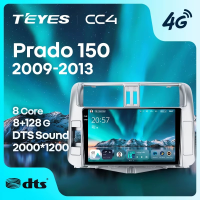 Teyes cc4 для Toyota Land Cruiser Prado 150 2009-2013 Teyes cc4 для Toyota Land Cruiser Prado 150 2009-2013
