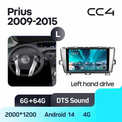 Teyes cc4 ��� Toyota Prius 2009-2015