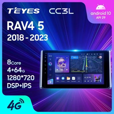 Teyes cc3L ��� Toyota RAV4 2018-2023