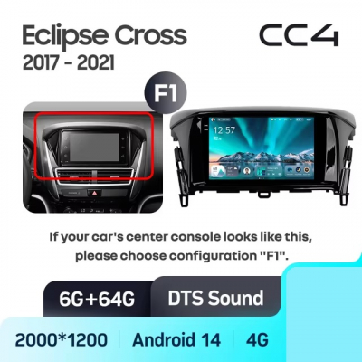 Teyes cc4 ��� Mitsubishi Eclipse Cross 2017-2021