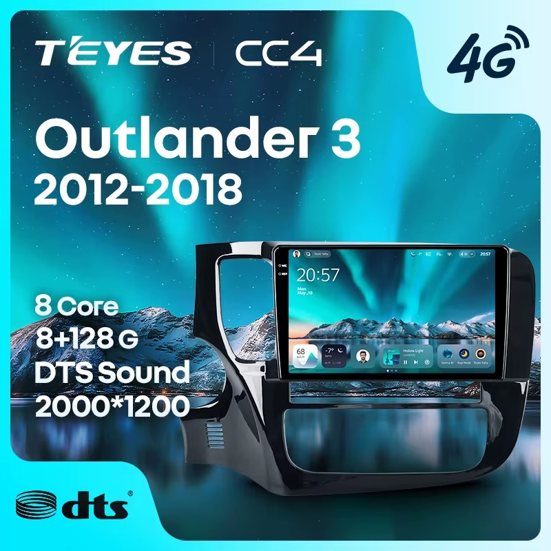 Teyes cc4 для Mitsubishi Outlander 3 2012-2018 9 Teyes cc4 для Mitsubishi Outlander 3 2012-2018 9