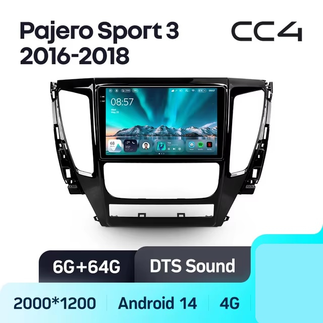 Teyes cc4 ��� Mitsubishi Pajero Sport 2016-2018