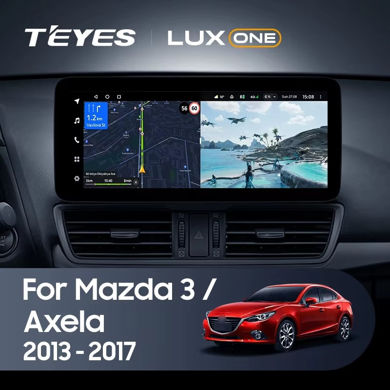 Teyes Lux One ��� Mazda 3 2013-2017