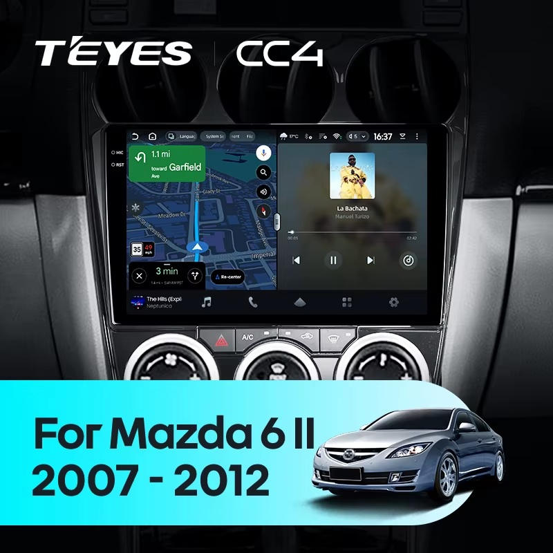 Teyes cc4 ��� Mazda 6 2007-2012