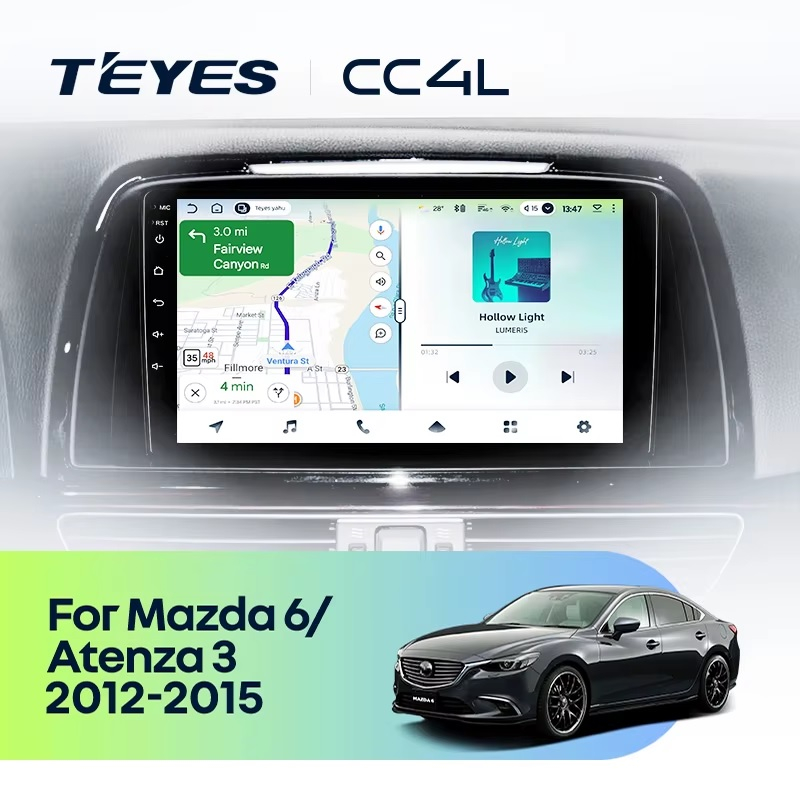 Teyes cc4L ��� Mazda 6 2012-2015