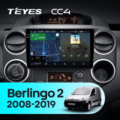 Teyes cc4 для Citroen Berlingo 2008-2019 Teyes cc4 для Citroen Berlingo 2008-2019