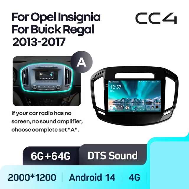 Teyes cc4 для Opel Insignia 2013-2017 Teyes cc4 для Opel Insignia 2013-2017
