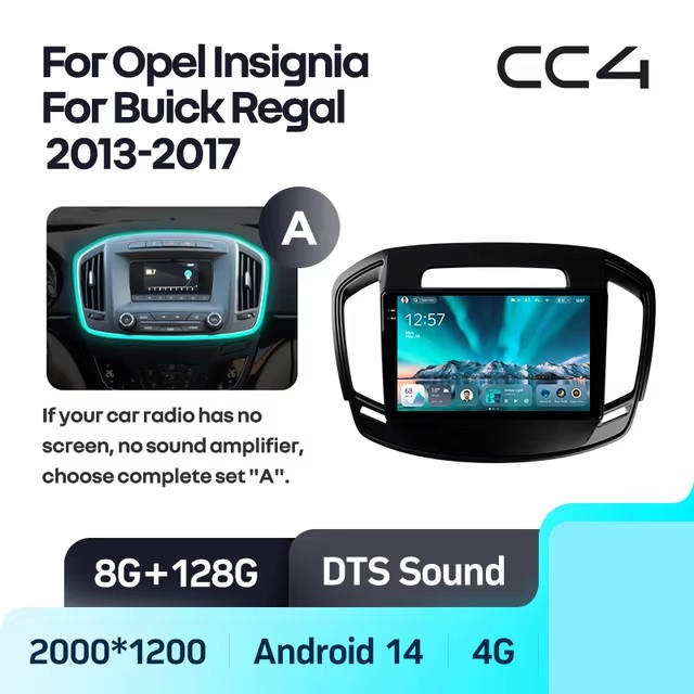 Teyes cc4 для Opel Insignia 2013-2017 Teyes cc4 для Opel Insignia 2013-2017
