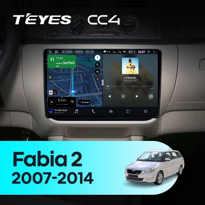Teyes cc4 для Skoda Fabia 2007-2014 Teyes cc4 для Skoda Fabia 2007-2014