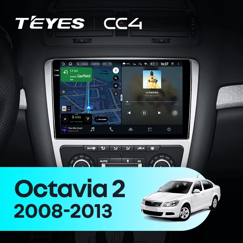 Teyes cc4 для Skoda Octavia 2008-2013 Teyes cc4 для Skoda Octavia 2008-2013