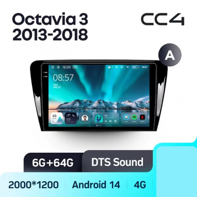 Teyes cc4 ��� Skoda Octavia 2013-2018