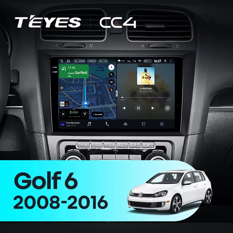 Teyes cc4 для VW Golf 2008-2016 Teyes cc4 для VW Golf 2008-2016