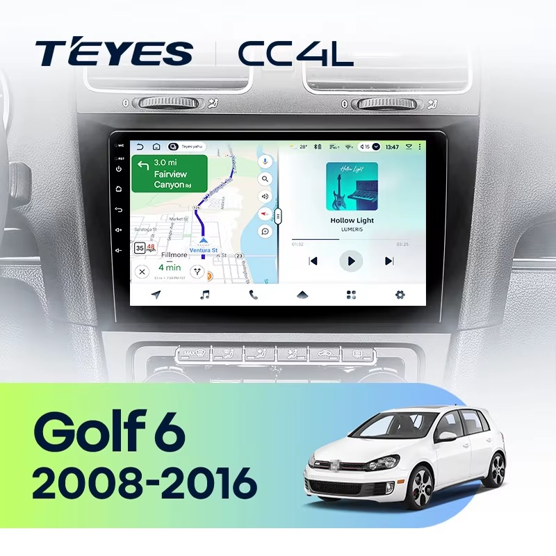 Teyes cc4L для VW Golf 2008-2016 Teyes cc4L для VW Golf 2008-2016