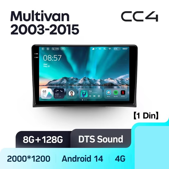 Teyes cc4 для VW Multivan 2003-2015 Teyes cc4 для VW Multivan 2003-2015