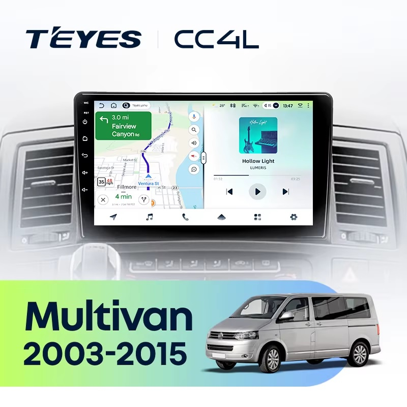 Teyes cc4L для VW Multivan 2003-2015 Teyes cc4L для VW Multivan 2003-2015