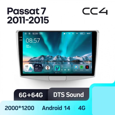Teyes cc4 ��� VW Passat 2011-2015