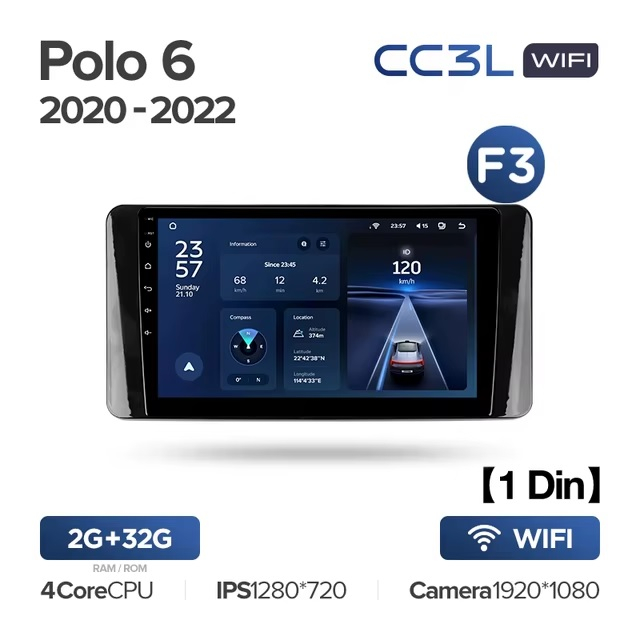Teyes cc3L WiFi ��� VW Polo 2020-2022