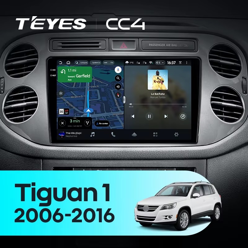 Teyes cc4 для VW Tiguan 2006-2016 Teyes cc4 для VW Tiguan 2006-2016