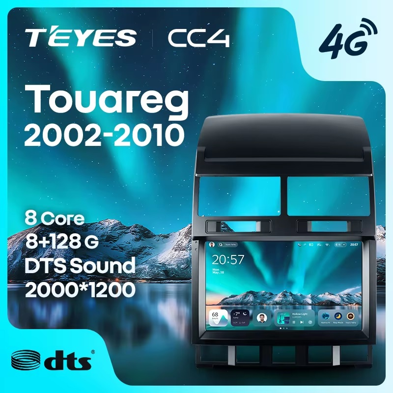 Teyes cc4 для VW Touareg 2002-2010 Teyes cc4 для VW Touareg 2002-2010
