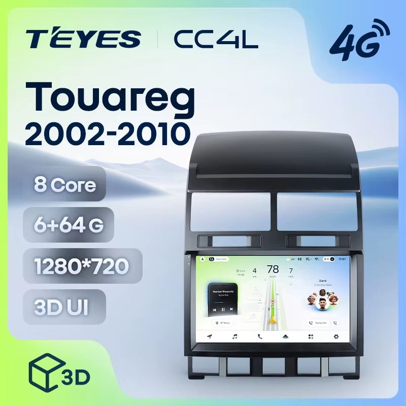 Teyes cc4L ��� VW Touareg 2002-2010