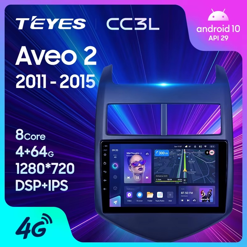 Teyes cc3L ��� Chevrolet Aveo 2011-2015