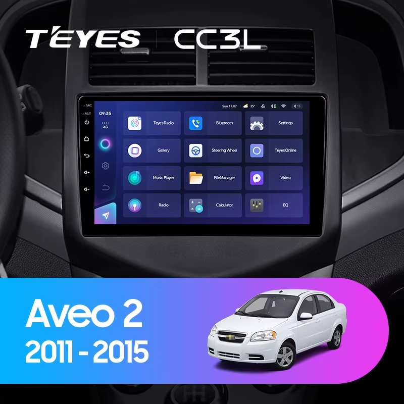 Teyes cc3L ��� Chevrolet Aveo 2011-2015