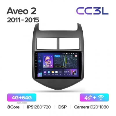 Teyes cc3L ��� Chevrolet Aveo 2011-2015