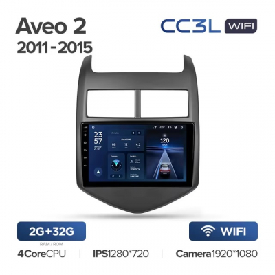 Teyes cc3L WiFi ��� Chevrolet Aveo 2011-2015