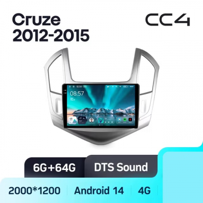 Teyes cc4 ��� Chevrolet Cruze 2012-2015