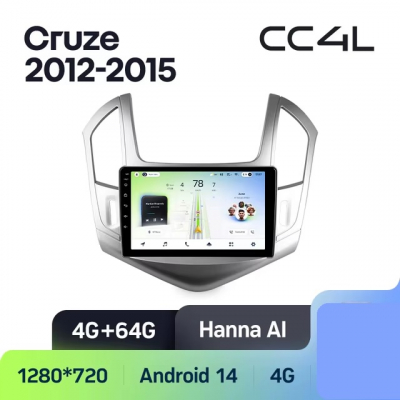 Teyes cc4L ��� Chevrolet Cruze 2012-2015