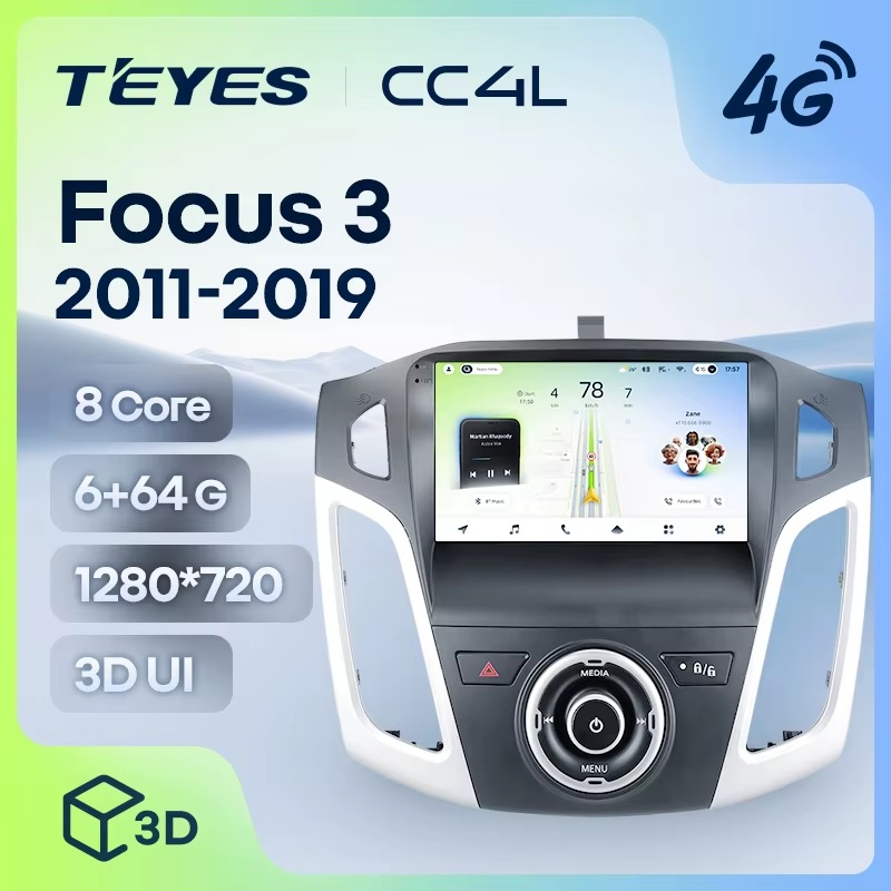 Teyes cc4L ��� Ford Focus 2011-2019
