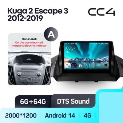 Teyes cc4 ��� Ford Kuga Escape 2012-2019