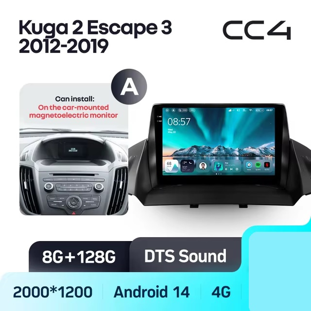 Teyes cc4 для Ford Kuga Escape 2012-2019 Teyes cc4 для Ford Kuga Escape 2012-2019
