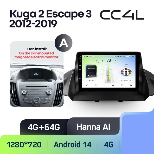 Teyes cc4L ��� Ford Kuga Escape 2012-2019