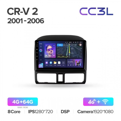 Teyes cc3L ��� Honda CR-V 2001-2006